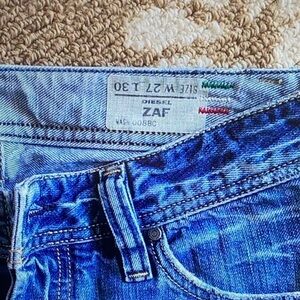 Diesel Blue Bootcut Jeans